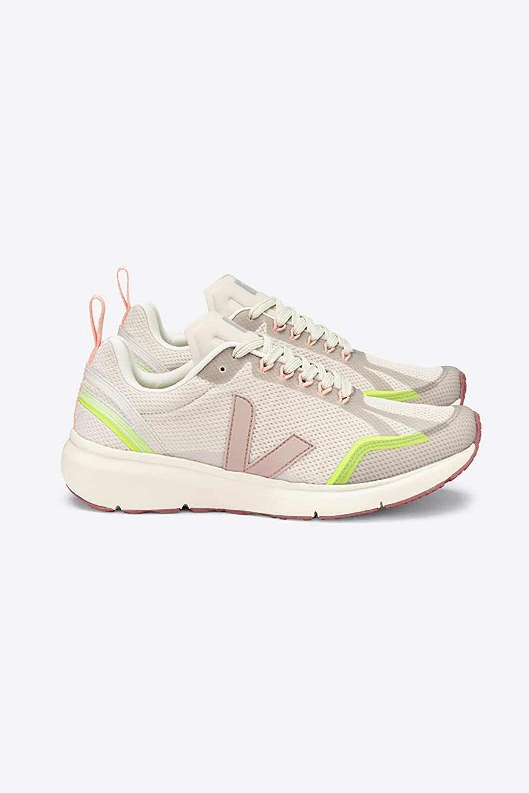 VEJA Mod. CONDOR 2 NATURAL BABE JAUNE FLUO VEJA Mod. CONDOR 2 NATURAL BABE JAUNE FLUO