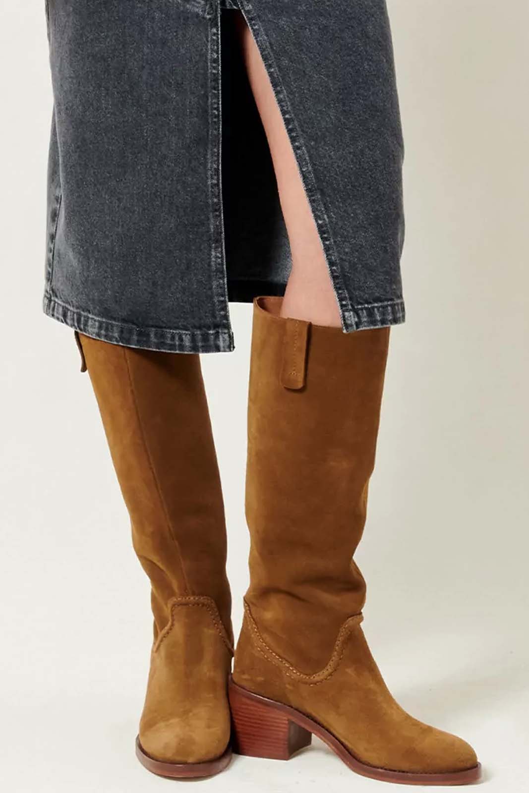 SESSUN Mod. LINA GRANDE TOBACCO SUEDE SESSUN Mod. LINA GRANDE TOBACCO SUEDE