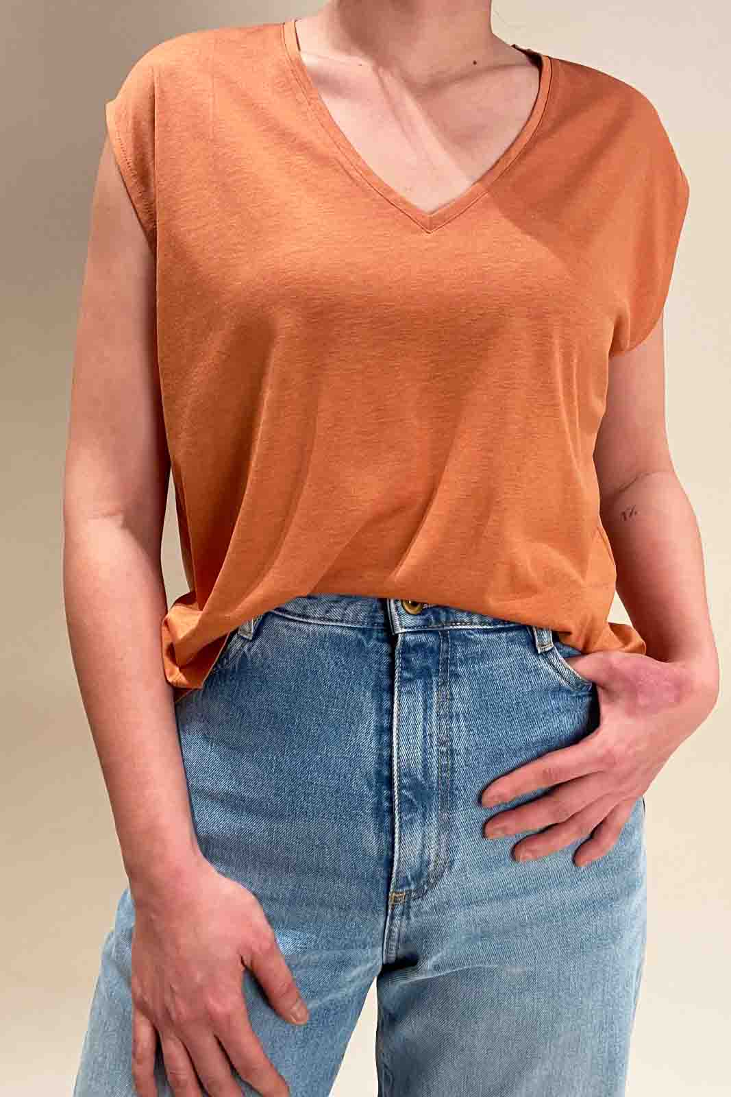 SESSUN Mod. THE V ORANGE RUST SESSUN Mod. THE V ORANGE RUST