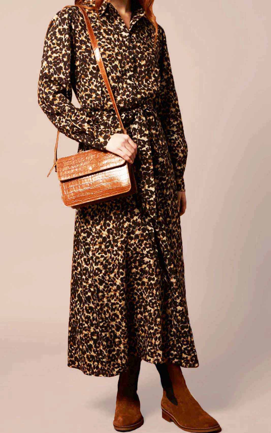 PETITE MENDIGOTE Mod. AGATHE LEOPARD COLOMBO PETITE MENDIGOTE Mod. AGATHE LEOPARD COLOMBO