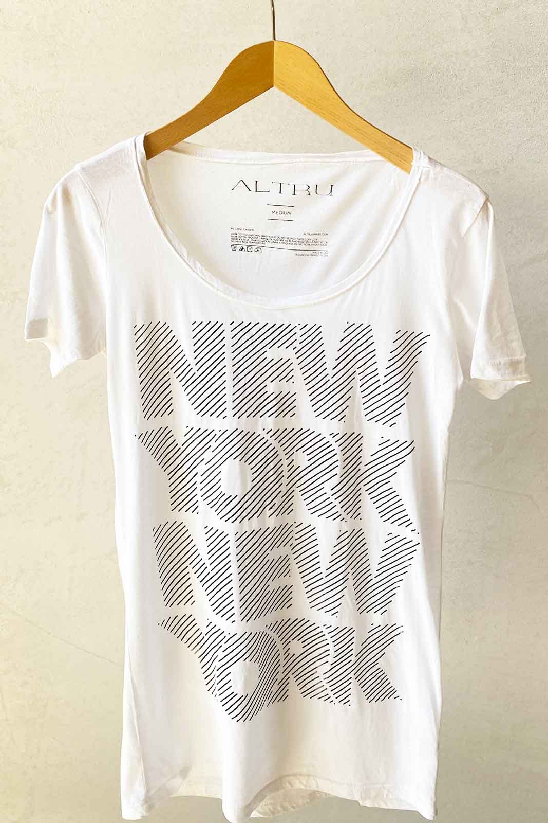 T Shirt Mod. NEW YORK NEW YORK WHITE