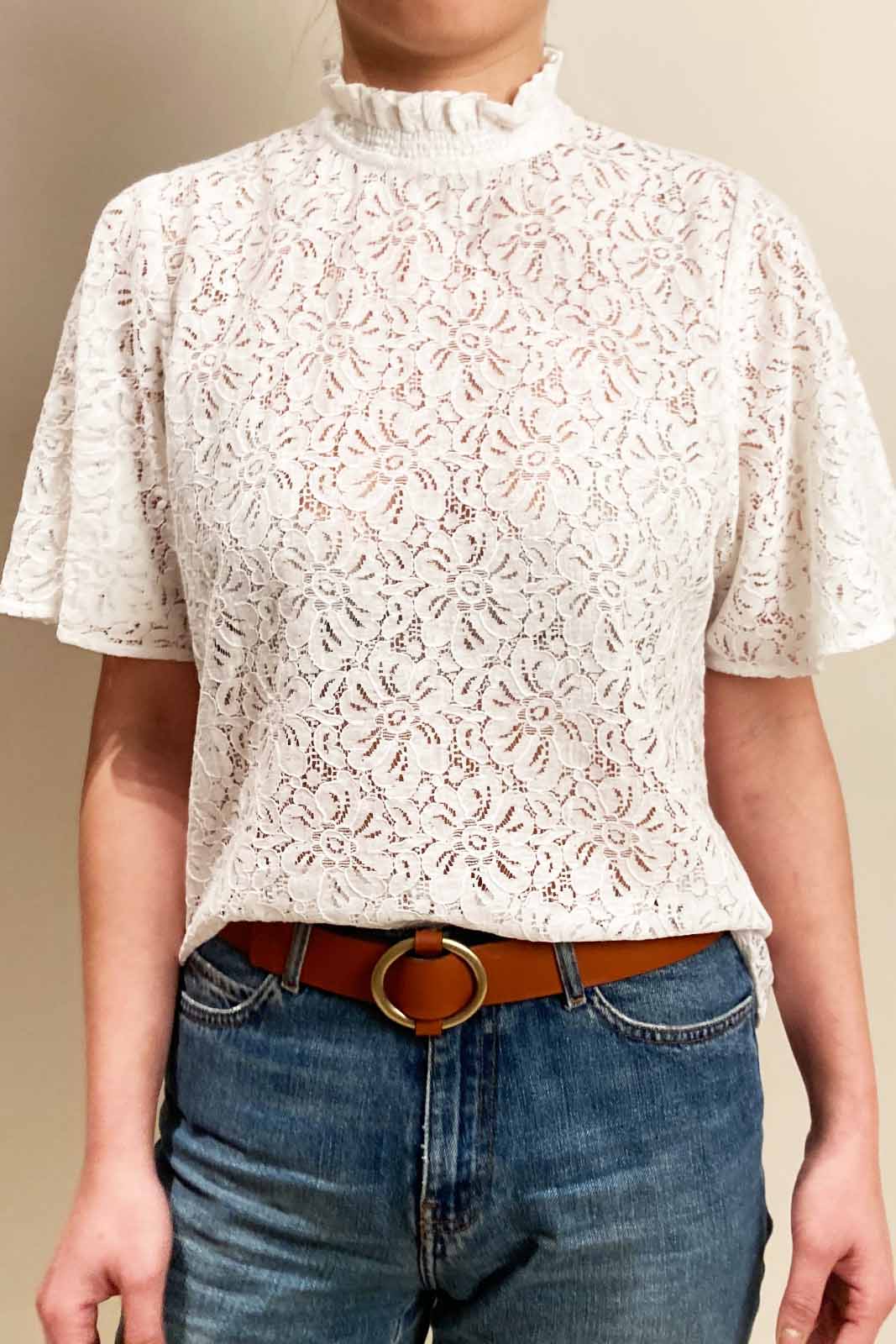 PETITE MENDIGOTE Mod. MINA TULIP WHITE PETITE MENDIGOTE Mod. MINA TULIP WHITE