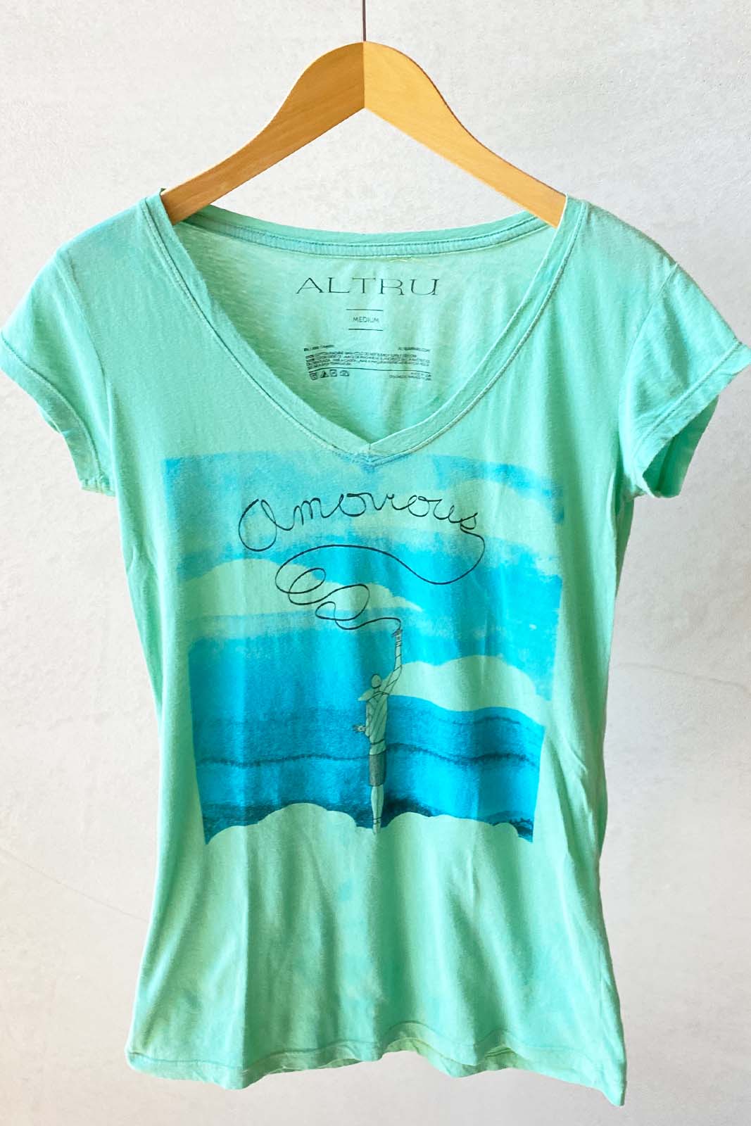 T Shirt Mod. AMOROUS TURQUOISE