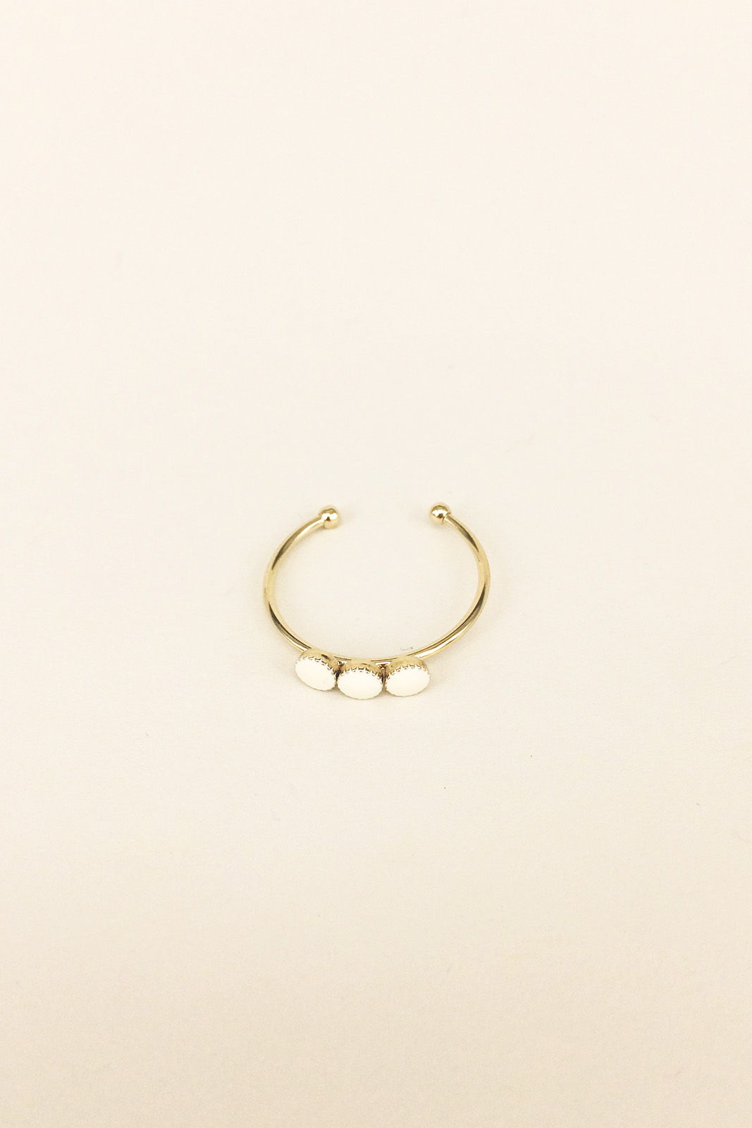BAGUE SMARTIES ECRU BAGUE SMARTIES ECRU