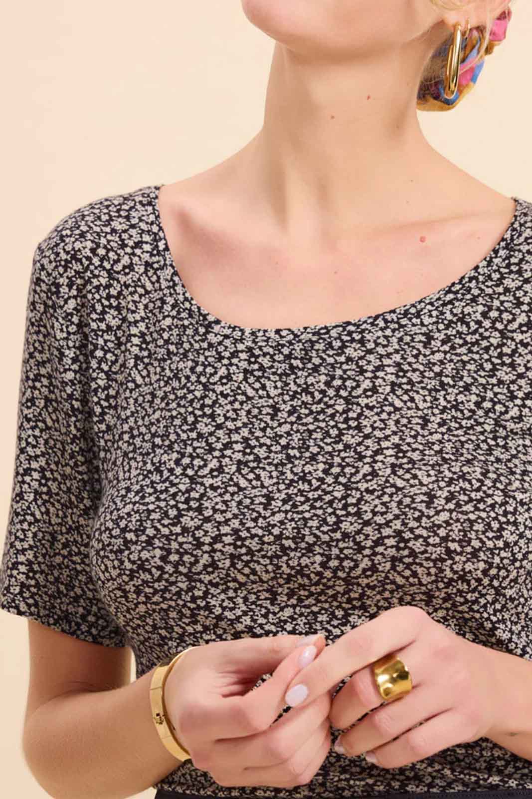 MARIE SIXTINE Mod. YONIE MINI FLOWERS C MARIE SIXTINE Mod. YONIE MINI FLOWERS C