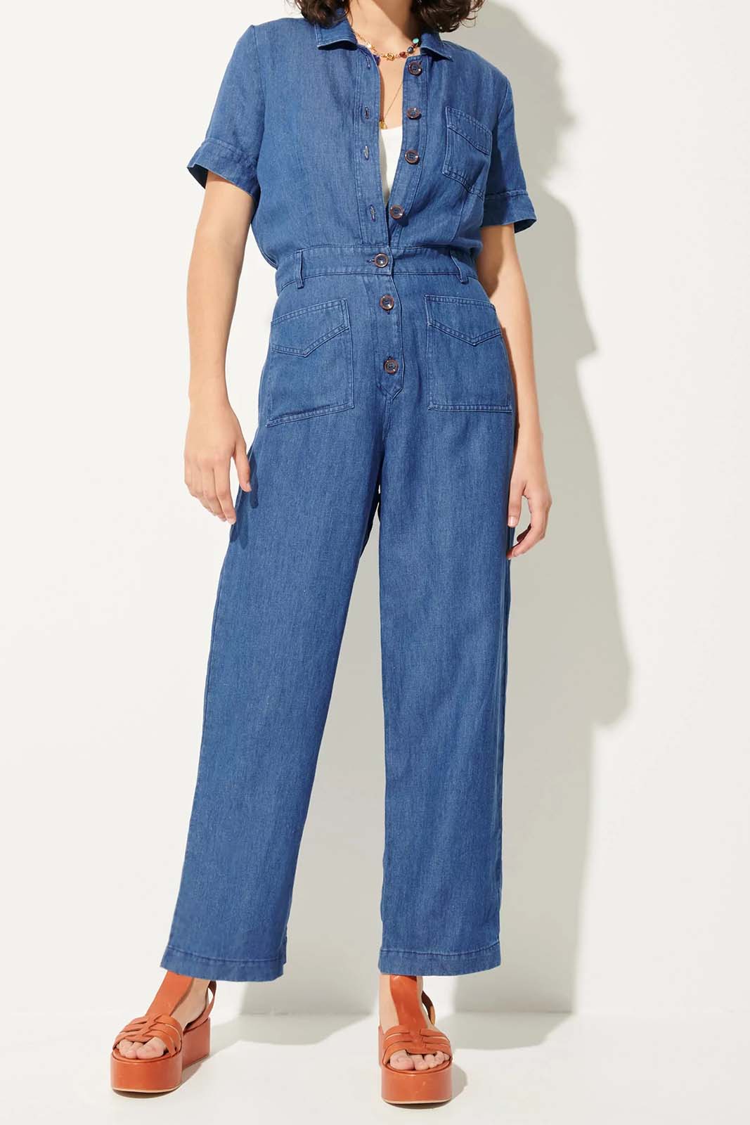 SESSUN Mod. LONG HOA DENIM BLUE SESSUN Mod. LONG HOA DENIM BLUE