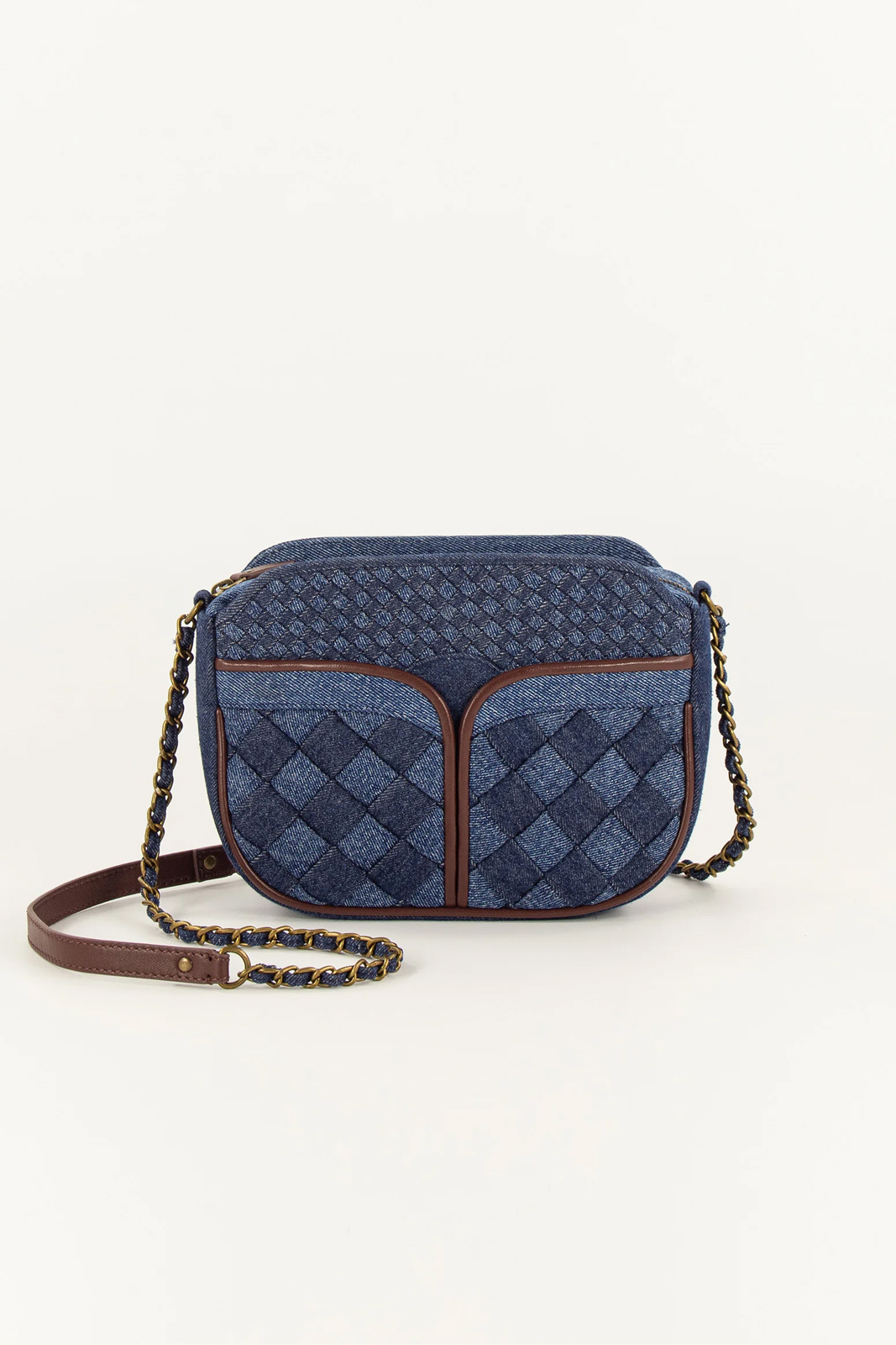 SESSUN Mod. DIVINE BRAIDED DENIM BLUE